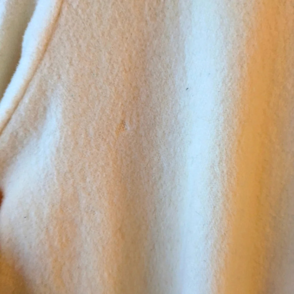 Otello Pelle Vintage Wool Blend White Coat 16/18 - Picture 15 of 15